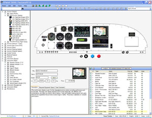 XPanel 5000 Instrument Panel Design Software Screenshot